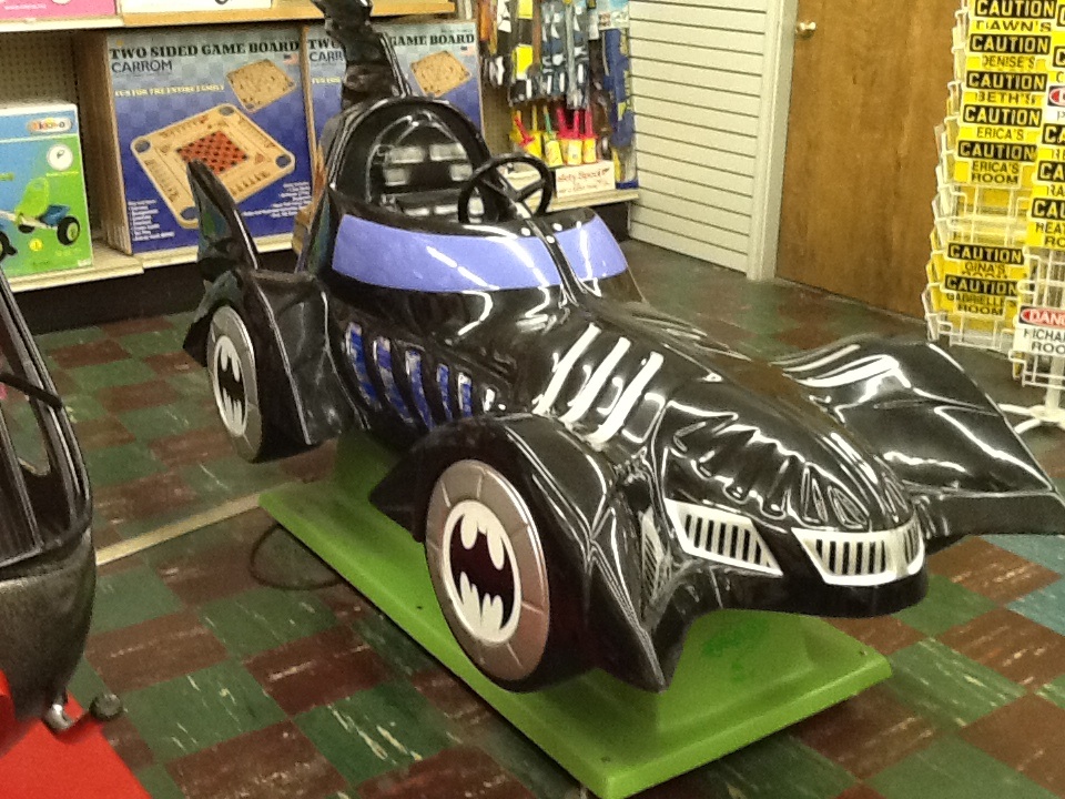 Batmobile Kiddie Ride | The Worley Gig