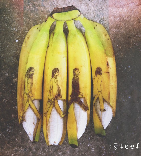 Abbey Road Bananas | WorleyGig.com