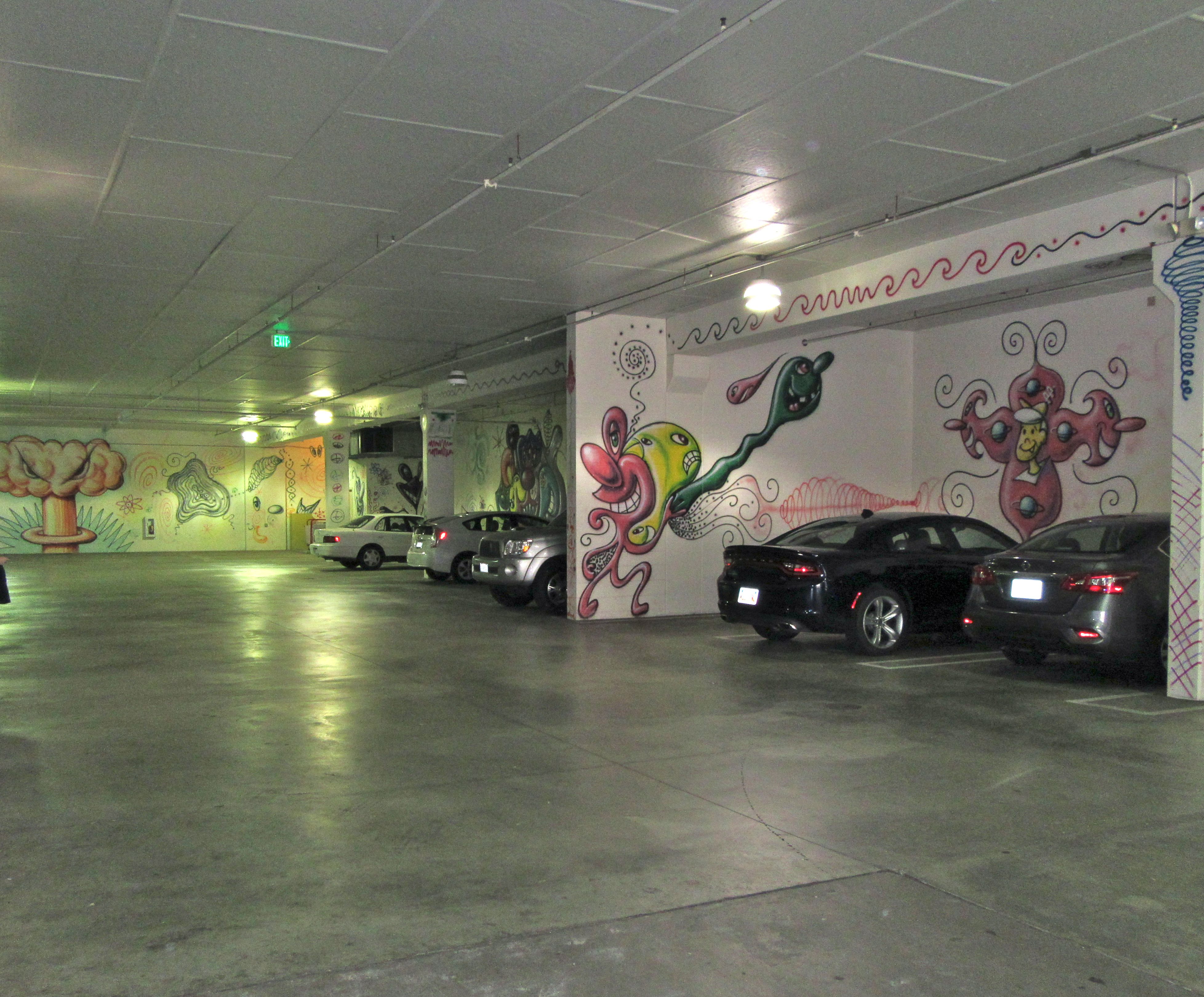 Kenny Scharf's Kosmic Krylon Garage, Pasadena | WorleyGig.com