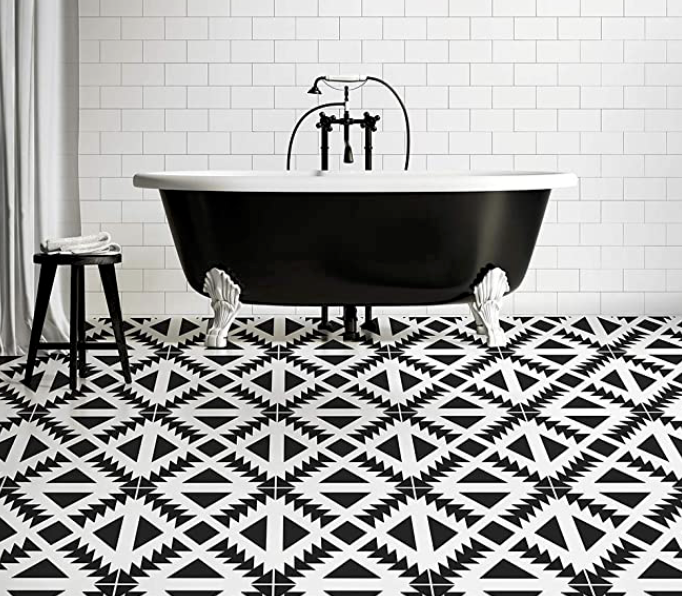 How To Use Floor Stencils The Worley Gig