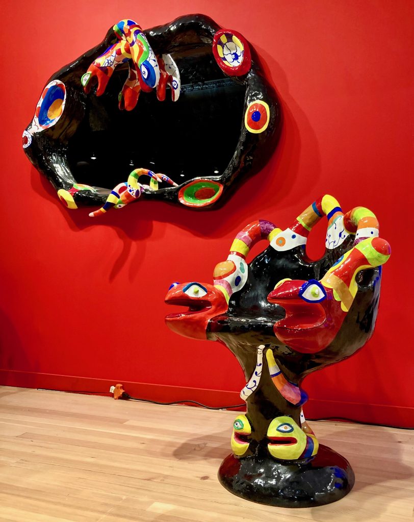 Eye On Design: Niki de Saint Phalle Snake Chair and Mirror